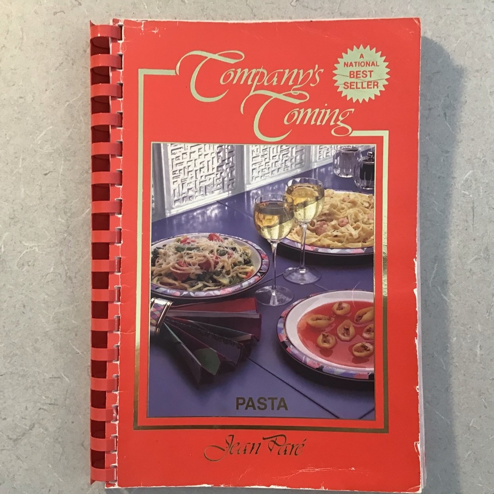 2/$20 Company's Coming Vintage Pasta Cookbook